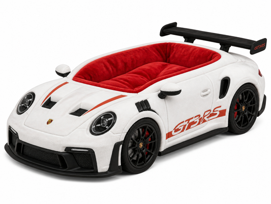 911 GT3 RS Dog Bed - White